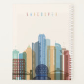 Vancouver, Kanada | City Skyline Planer (Rückseite)