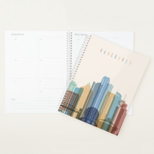 Vancouver, Kanada City Skyline Planer