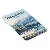 Vancouver, Kanada Magnet (Rechte Seite)