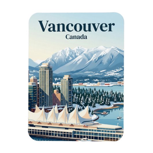 Vancouver, Kanada Magnet (Vertikal)