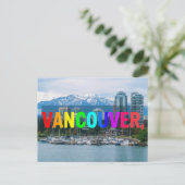 Vancouver Kanada Postkarte (Stehend Vorderseite)