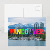 Vancouver Kanada Postkarte (Vorne/Hinten)