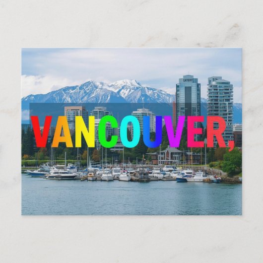 Vancouver Kanada Postkarte (Vorderseite)