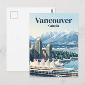 Vancouver, Kanada Postkarte (Vorne/Hinten)