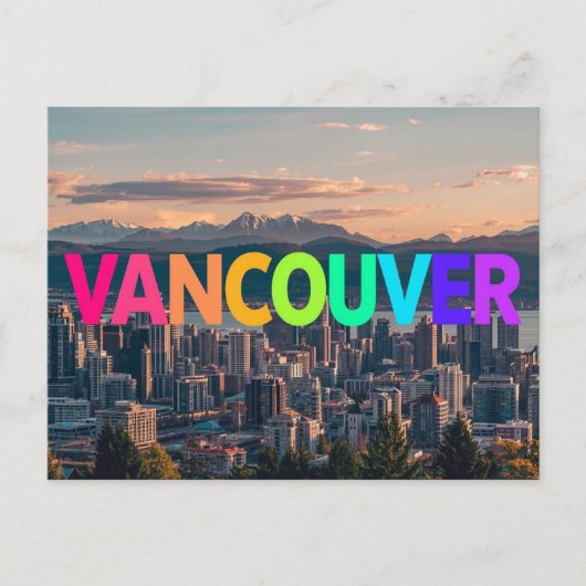Vancouver Kanada Postkarte (Vorderseite)