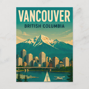 Vancouver Kanada Reise Souvenir Postkarte