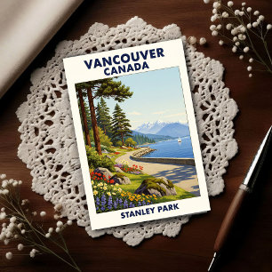 Vancouver, Kanada: Reisekarten aus den 1960er Jahr Postkarte
