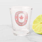 Vancouver Kanada Schnapsglas (Rückseite)