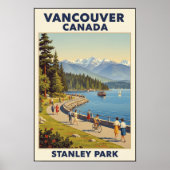 Vancouver, Kanada: Vintage Travel Poster der 60er (Vorne)