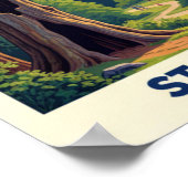 Vancouver, Kanada: Vintage Travel Poster der 60er (Ecke)