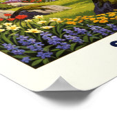 Vancouver, Kanada: Vintage Travel Poster der 60er  (Ecke)