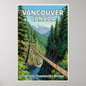 Vancouver, Kanada: Vintage Travel Poster der 60er (Vorne)