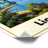 Vancouver, Kanada: Vintage Travel Poster der 60er (Ecke)