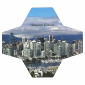 Vancouver, kanadische Skyline Fußball (Flach)