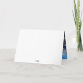 Vancouver, kanadische Skyline Karte (Rückseite)