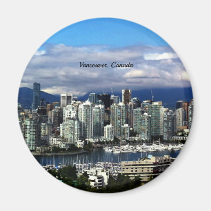 Vancouver, kanadische Skyline Magnet