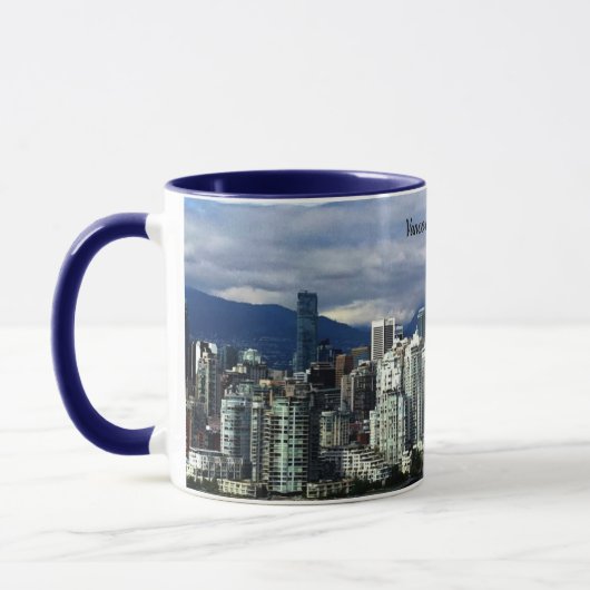 Vancouver, kanadische Skyline Tasse (Links)