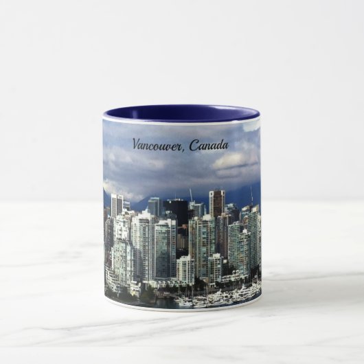 Vancouver, kanadische Skyline Tasse (Zentrum)