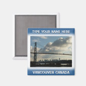 Vancouver Kühlschrankmagnete Personalisiert Souven Magnet (Vorderseite/Rückseite)