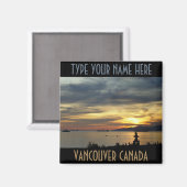 Vancouver Kühlschrankmagnete Personalisiert Souven Magnet (Vorderseite/Rückseite)