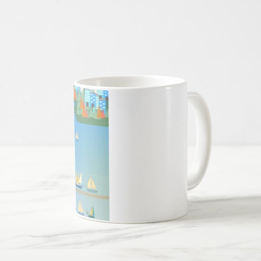 Vancouver Landschaft 2/4 Kaffeetasse (VorderseiteRechts)