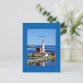 Vancouver Lighthouse, etikettiert Postkarte (Stehend Vorderseite)