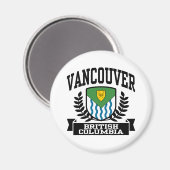 Vancouver Magnet (Vorderseite/Rückseite)