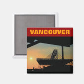 Vancouver Magnet (Vorderseite/Rückseite)