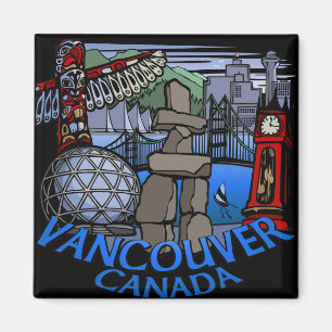 Vancouver Magnet Souvenir Magnet Vancouver Geschen