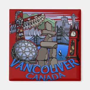 Vancouver Magnet Souvenir Magnet Vancouver Geschen