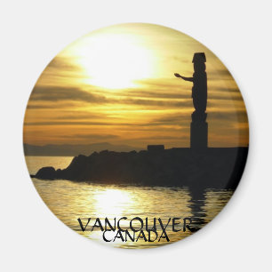 Vancouver Magnet Souvenir Sunset Beach Magnete
