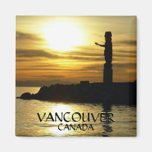 Vancouver Magnet Souvenir Sunset Beach Magnete