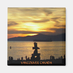 Vancouver Magnet Souvenir Sunset Beach Magnete