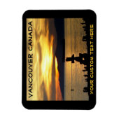 Vancouver Magnet Vancouver CN Personalisiert Magne (Vertikal)