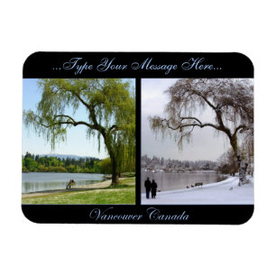 Vancouver Magnet Vancouver CN Personalisiert Magne