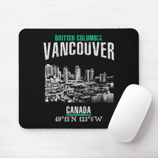 Vancouver Mousepad (Mit Mouse)