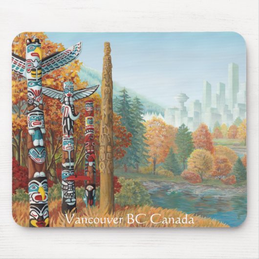 Vancouver Mousepad Souvenir Vancouver Kanada Gesch (Vorne)