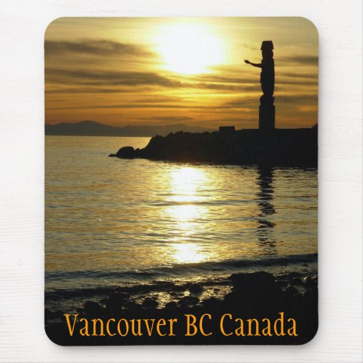 Vancouver Mousepad Souvenir Vancouver Sunset Gesch (Vorne)