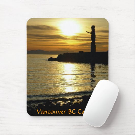 Vancouver Mousepad Souvenir Vancouver Sunset Gesch (Mit Mouse)