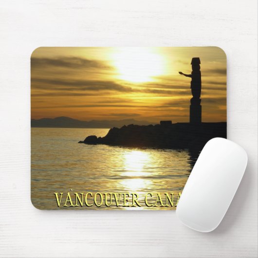Vancouver Mousepad Souvenir Vancouver Sunset Gesch (Mit Mouse)