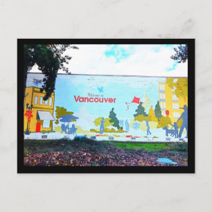 Vancouver Mural Postkarte