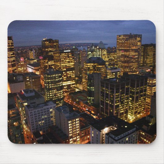 Vancouver Nachtmousemat Mousepad (Vorne)