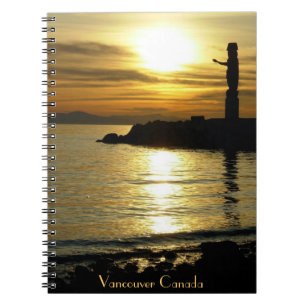 Vancouver Notebook Seascape Souvenir Journal Notizblock