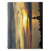 Vancouver Notebook Seascape Souvenir Journal Notizblock (Vorderseite)