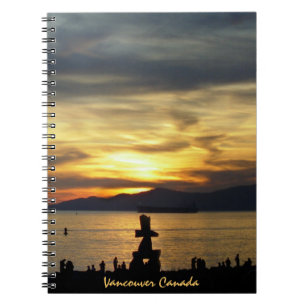 Vancouver Notebook Seascape Souvenir Journal Notizblock
