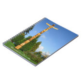 Vancouver Notebook Totem Pole Souvenir Journal Notizblock (Linke Seite)