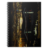 Vancouver Notebook Vancouver Cityscape Souvenir Notizblock (Vorderseite)