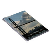 Vancouver Notebook Vancouver Cityscape Souvenir Notizblock (Rechte Seite)