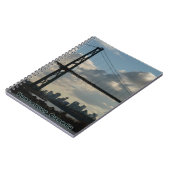 Vancouver Notebook Vancouver Cityscape Souvenir Notizblock (Linke Seite)