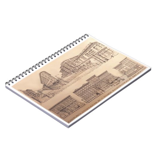 Vancouver Notebook Vancouver Gastown Souvenir Notizblock (Linke Seite)